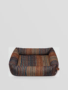 Dog Bed Sleepy Stripes - Blue/Red — Cloud7