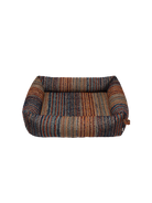 Dog Bed Sleepy Stripes - Blue/Red — original Cloud7 product image