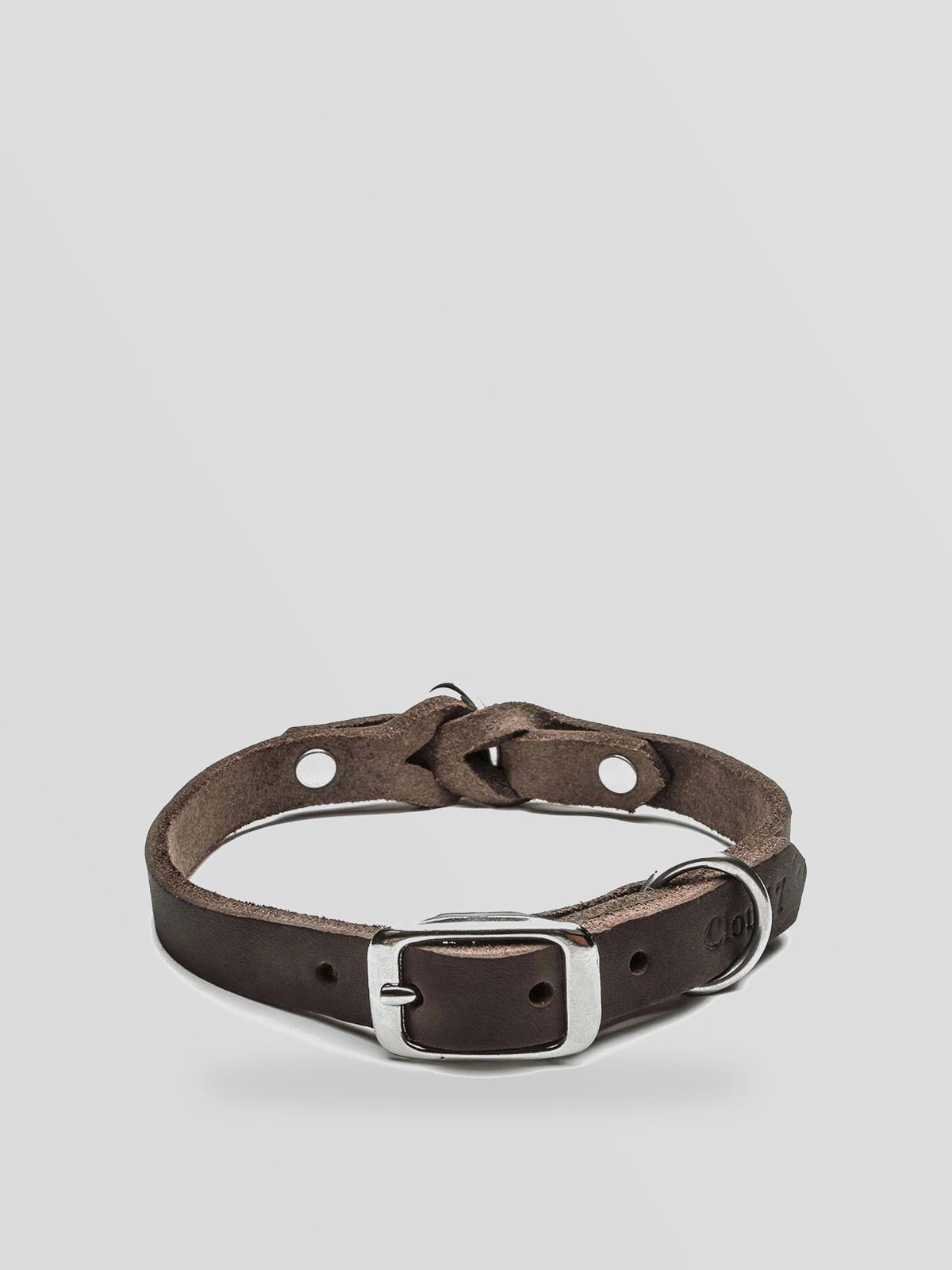 Dog Collar Riverside Park - Saddle Brown — Cloud7