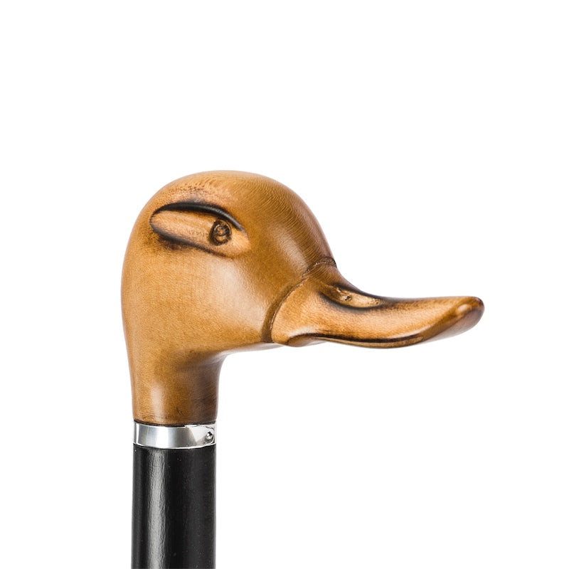 Umbrella - Hand Carved Duck
