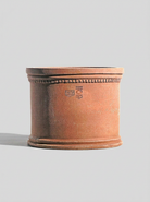 Cilindro con Bordi e Greca - Terracotta