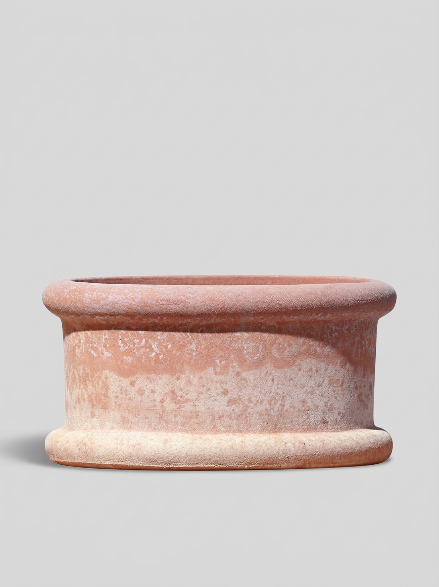 Flower box -Ovalina  / Terracotta