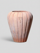 Portaomrelli Baccellato - Umbrella stand - Terracotta