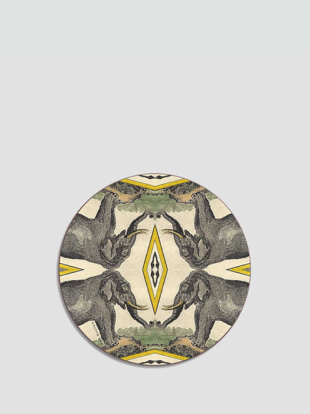 Coaster - Elephants - Cigale &  Fourmi