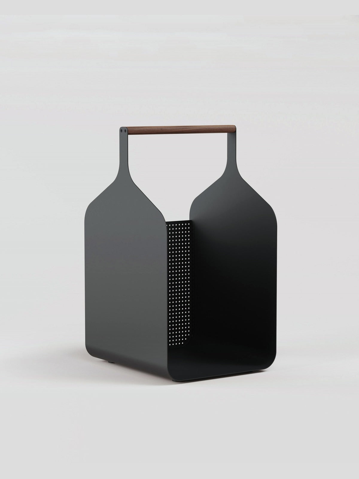 Fumi Log Holder - Noir — Eldvarm