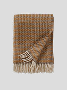 Woolen Blanket - Curve Creme Caramel — Klippan
