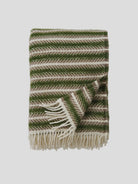 Woolen Blanket - Oscar Multi Green — Klippan