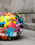 Apple Statue - Graffiti - Cigale &  Fourmi