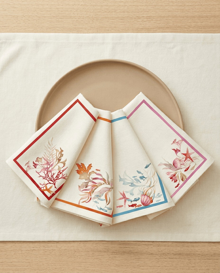 Napkin - Ondiva — Tessitura Toscana Telerie