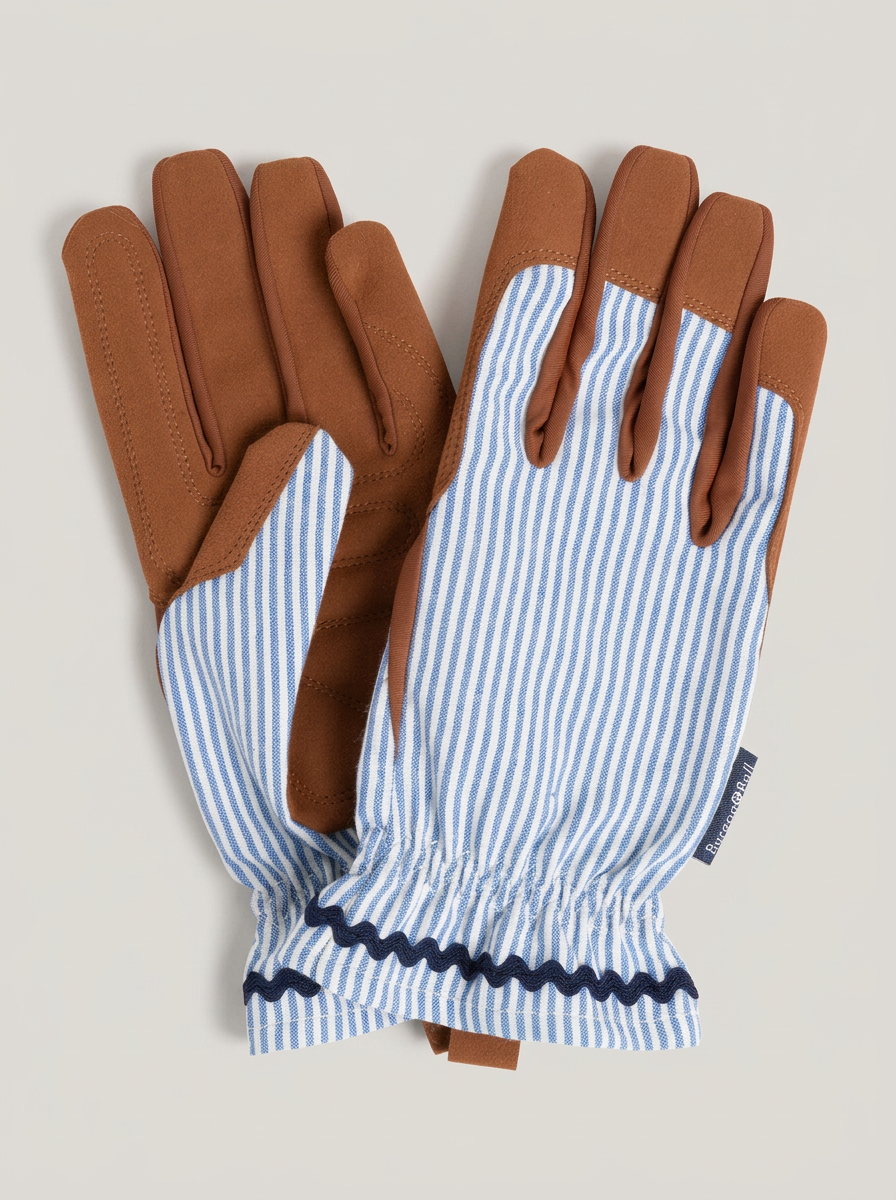 Gardening Glove - Blue Stripe