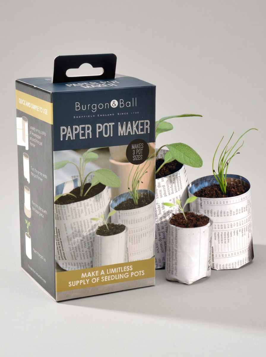 Seed Pot Maker - Growing Gardener