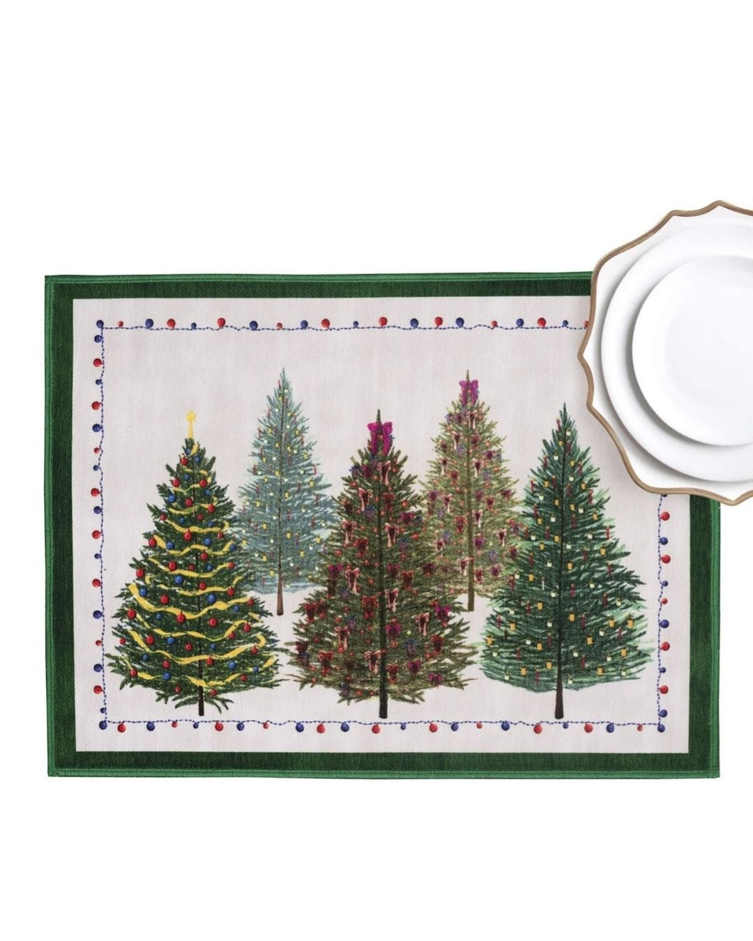 Placemat - Fairy Trees - Fabric — Tessitura Toscana Telerie
