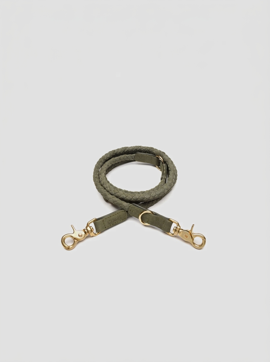 Dog Leash - Ravello - Moss — Cigale & Fourmi