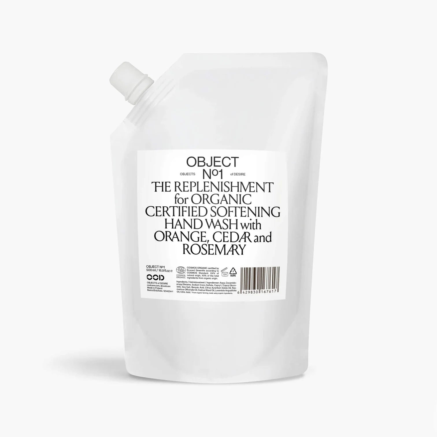 Object No1 - Hand Soap Replenishment 1000ml - Cigale &  Fourmi