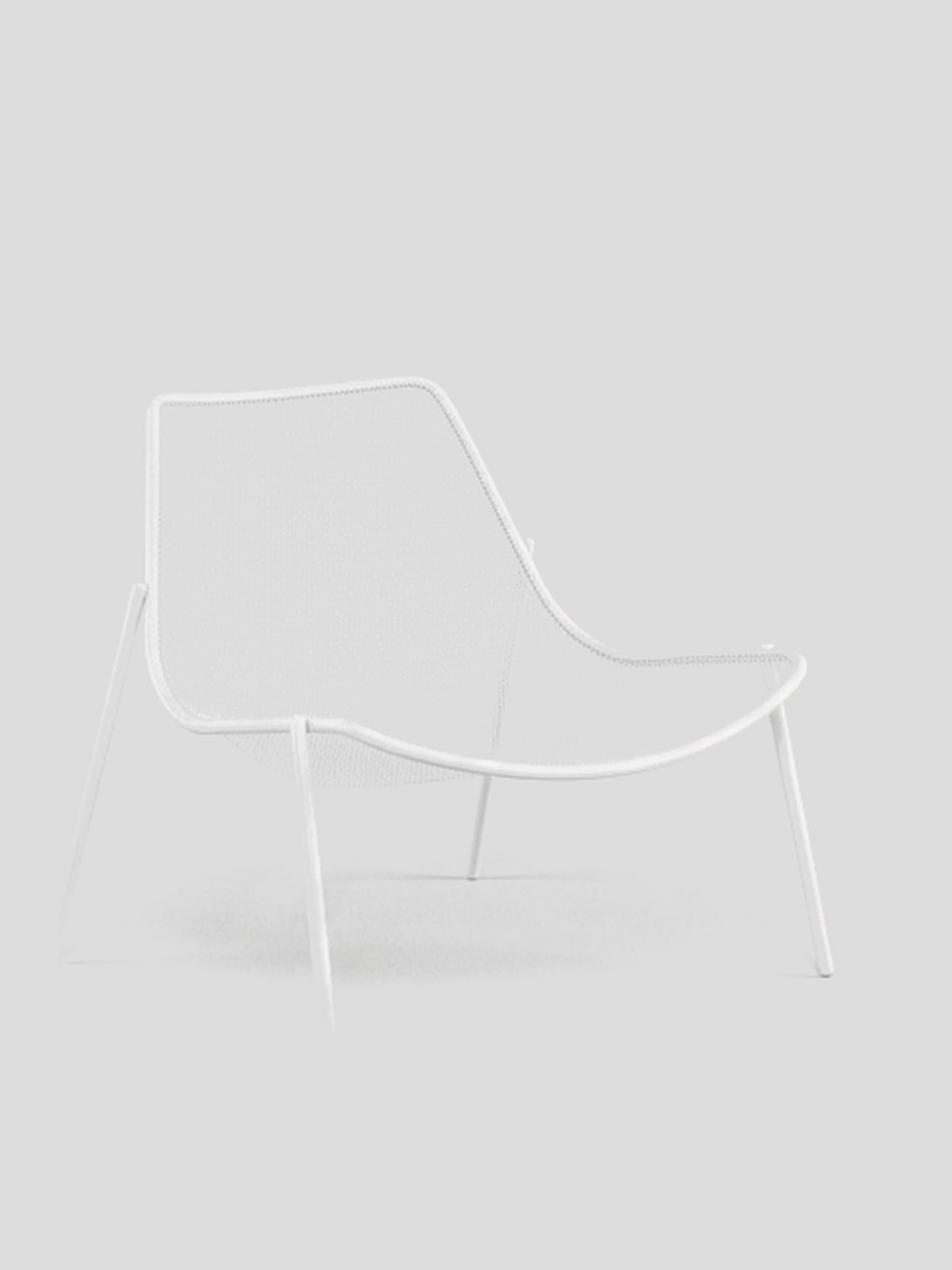 Round Lounge Chair - White — Emu