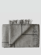 Mando Blanket / Throw - Medium Grey - Cigale &  Fourmi