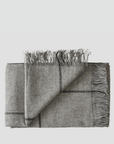 Mando Blanket / Throw - Medium Grey - Cigale &  Fourmi