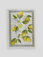 Kitchen Towel - Limone / Cedro - Yellow edge — Tessitura Toscana Telerie