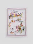 Kitchen Towel - Pesciflora Pink — Tessitura Toscana Telerie