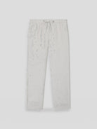 Oscar Linen Chinos - Light Melange Grey — Frescobol Carioca