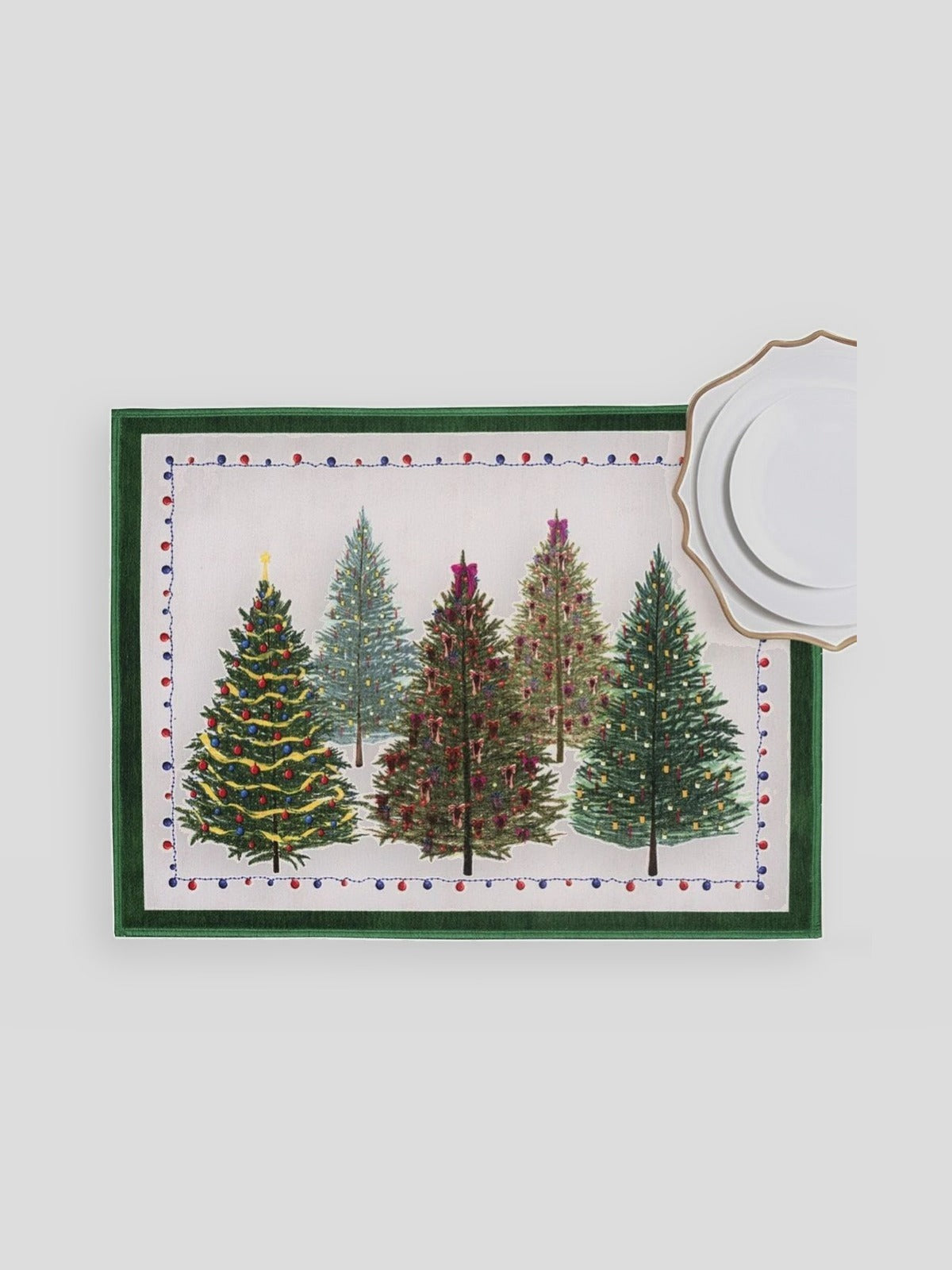Placemat - Fairy Trees - Fabric — Tessitura Toscana Telerie