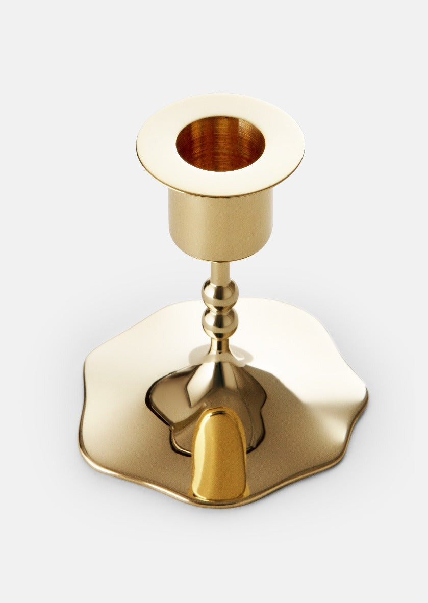 Candel Holder Veermaker Bluebell - Brass — Skultuna 3