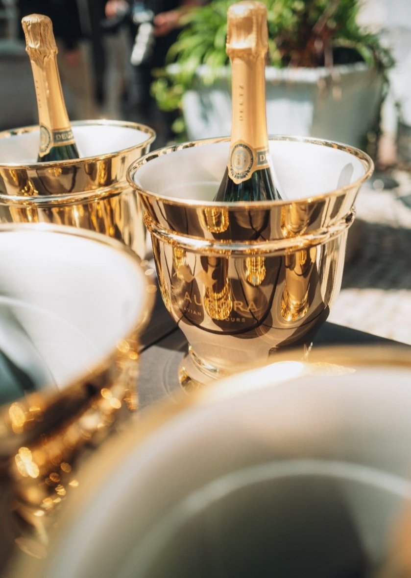 Champagne & Wine cooler - Brass — Skultuna 13