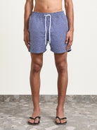 Sport Swim Shorts - Angra Navy Blue — Frescobol Carioca