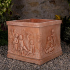 Quadrato Pot - Putti Terracotta — M.I.T.A.L