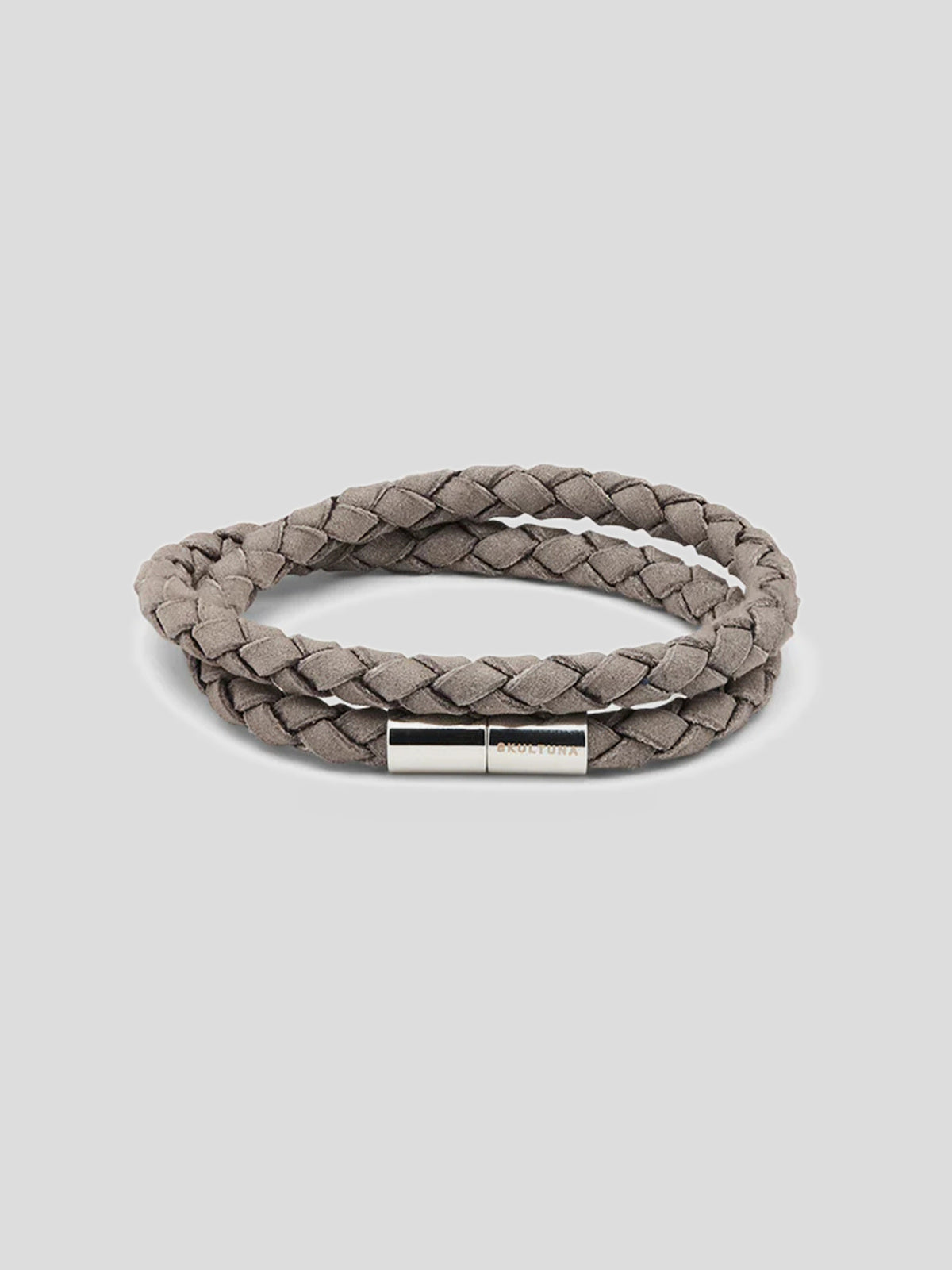 Bracelet Suede - Grey — Skultuna
