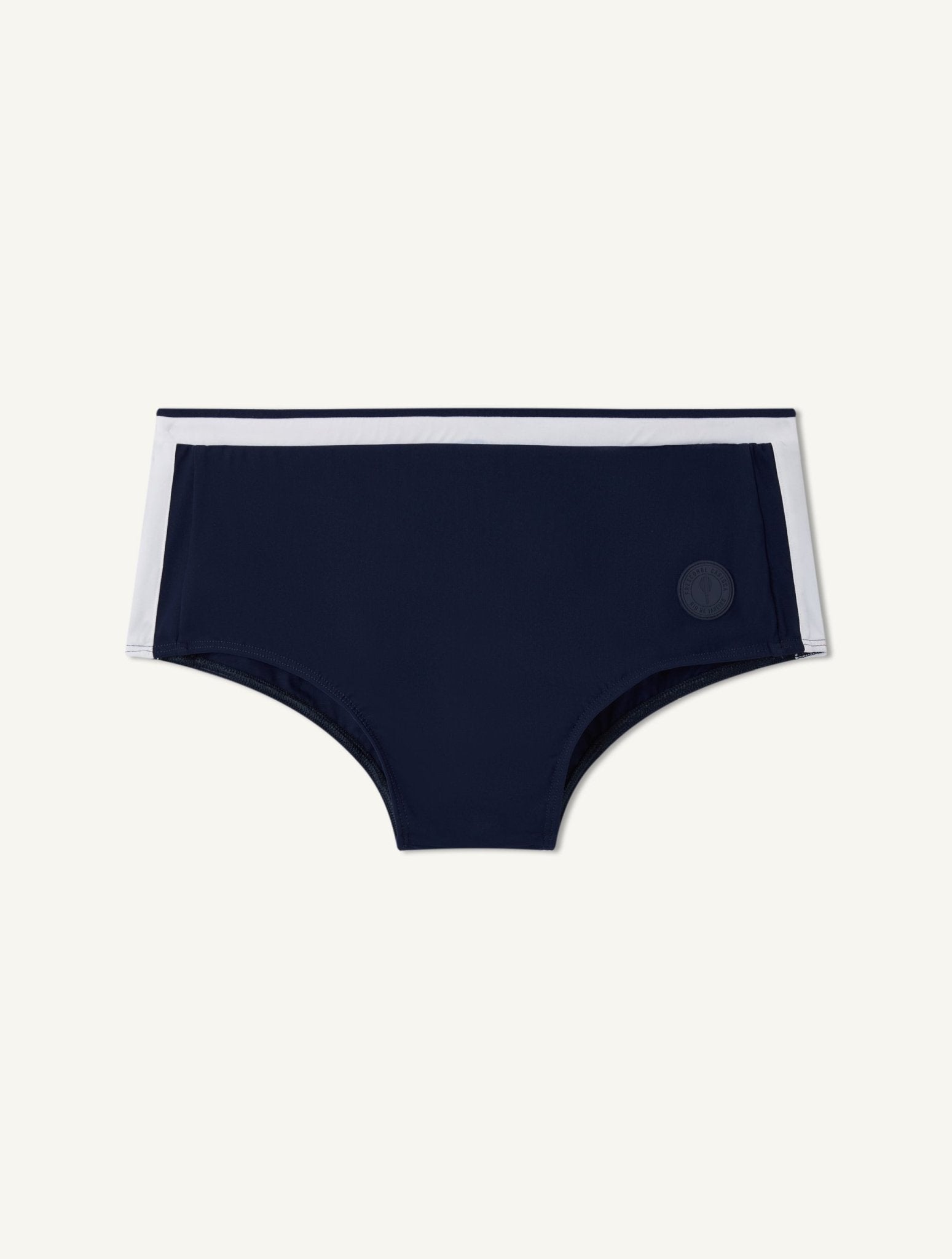 Swim Shorts Sunga - Navy & White — Frescobol Carioca