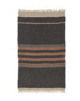 Belgian Linen Towel Fouta - Black Stripe