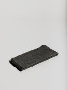 Woolen Scarf - Black Herringbone - Cigale et Fourmi