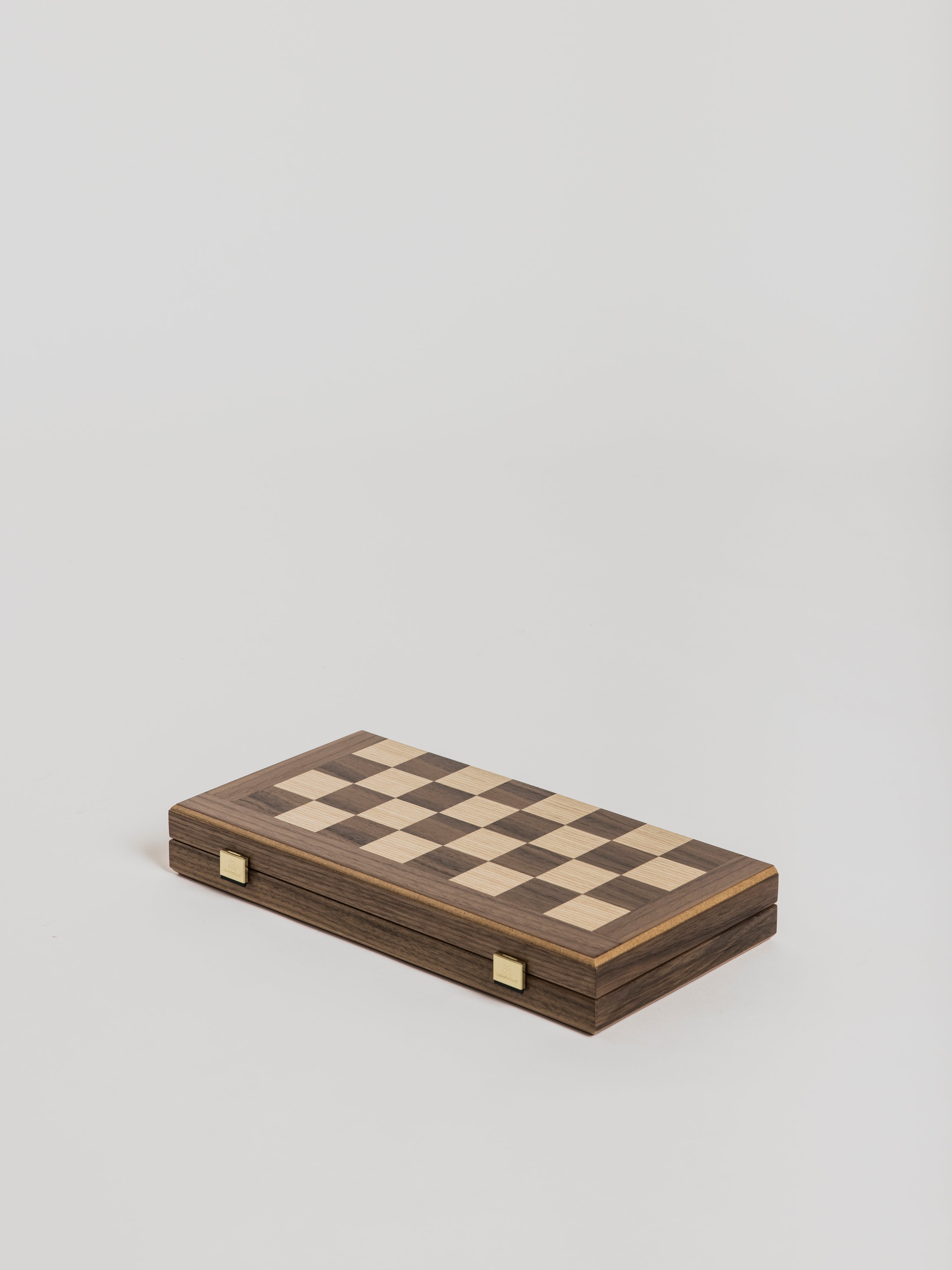 Backgammon/Chess - Walnut - Cigale et Fourmi