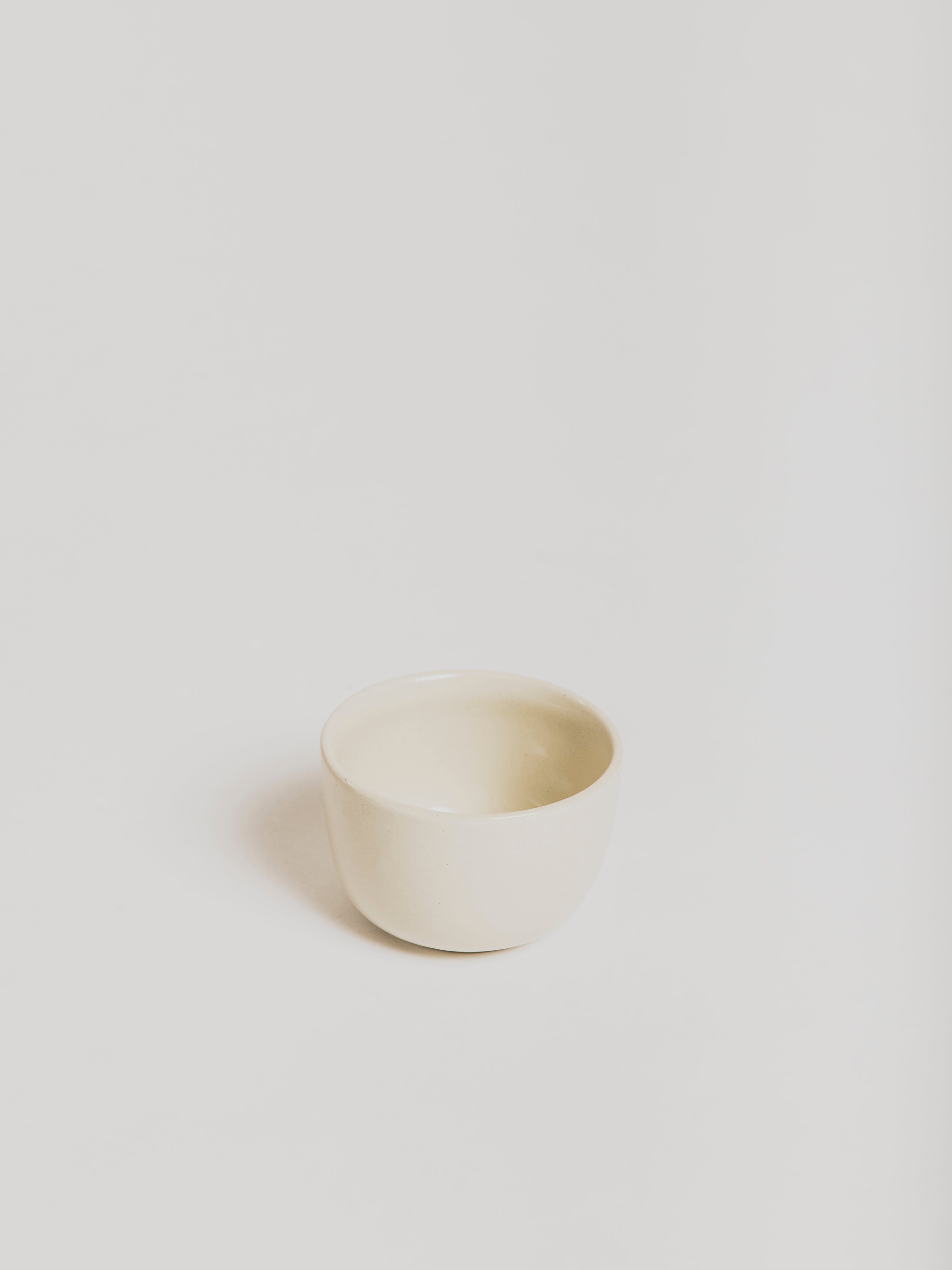 Shaving Soap mug  - Ceramic Beige - Cigale et Fourmi