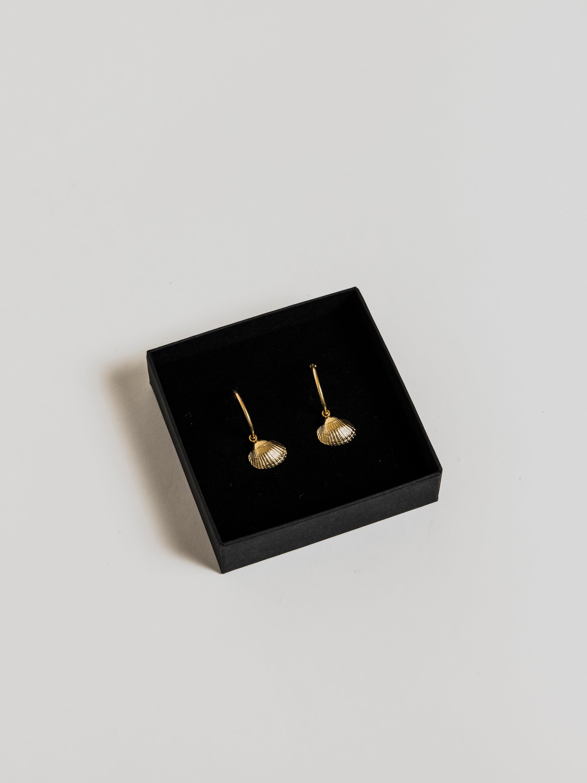 Seashell Earrings - Gold plated silver - Cigale et Fourmi