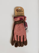 Gardening Glove - Red Tweed Women - Cigale et Fourmi