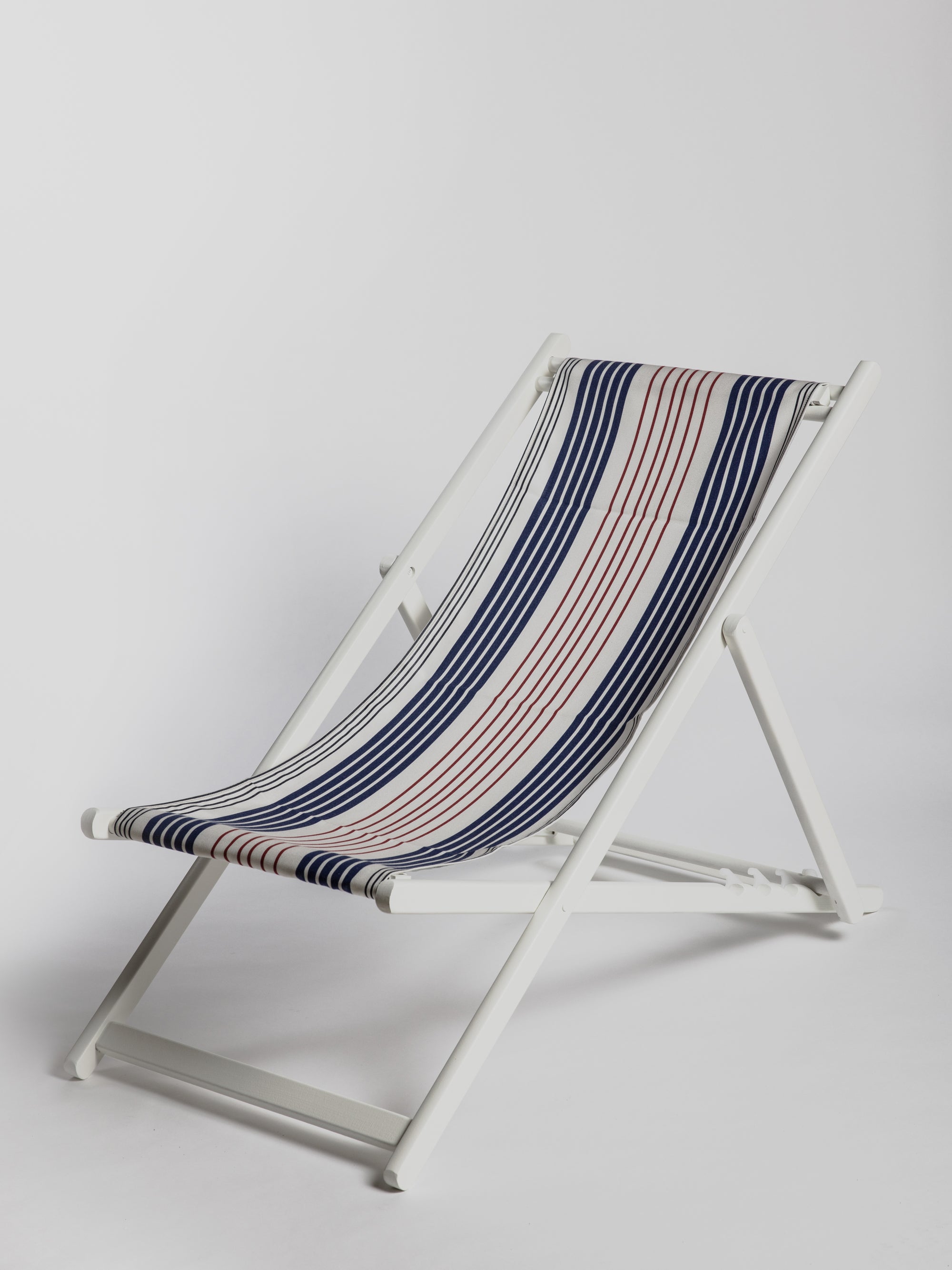 Sun chair - Santorin with White Structure - Cigale &amp;  Fourmi