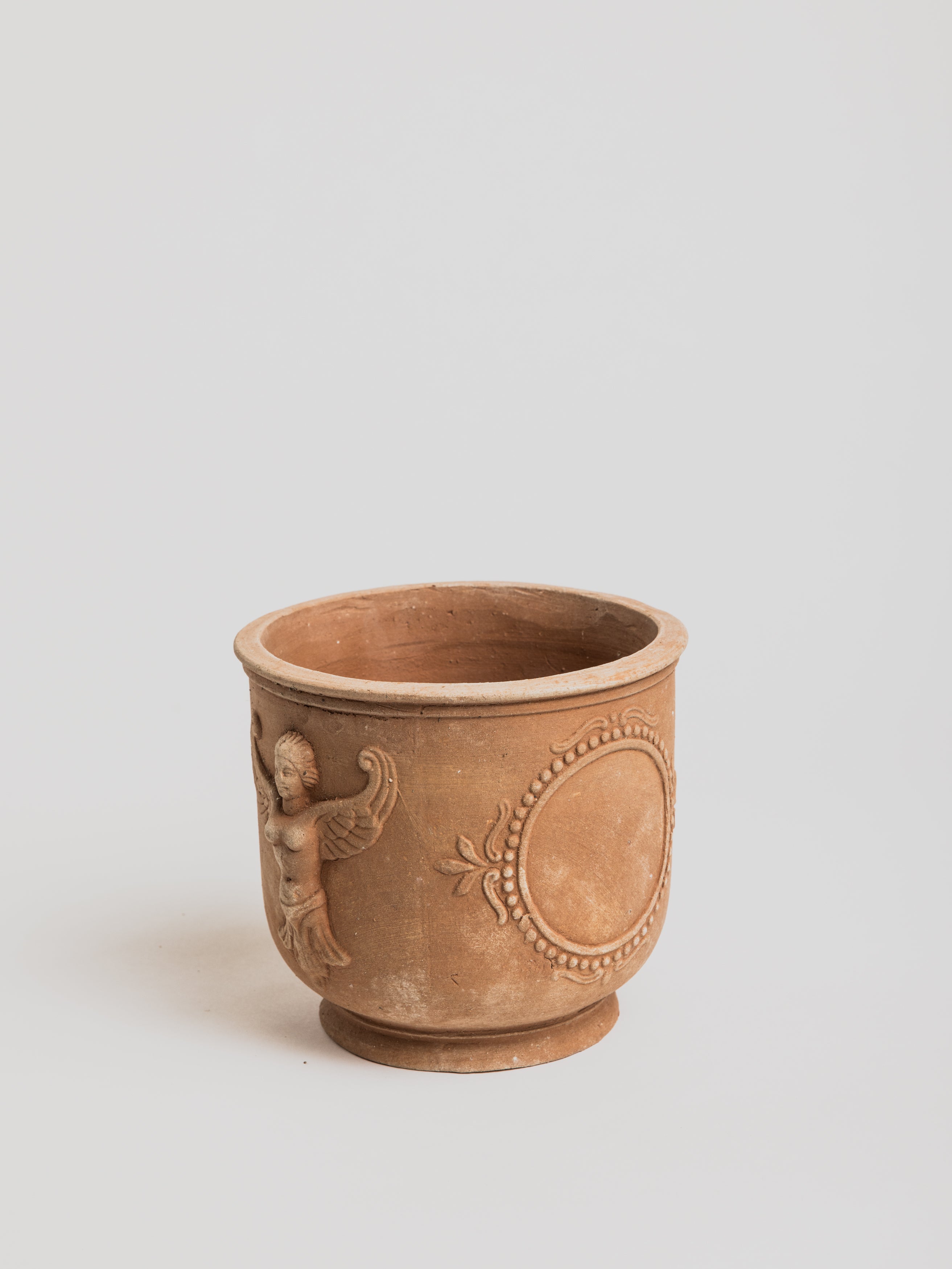 Vaso con Arpie- Terracotta - Cigale &amp;  Fourmi