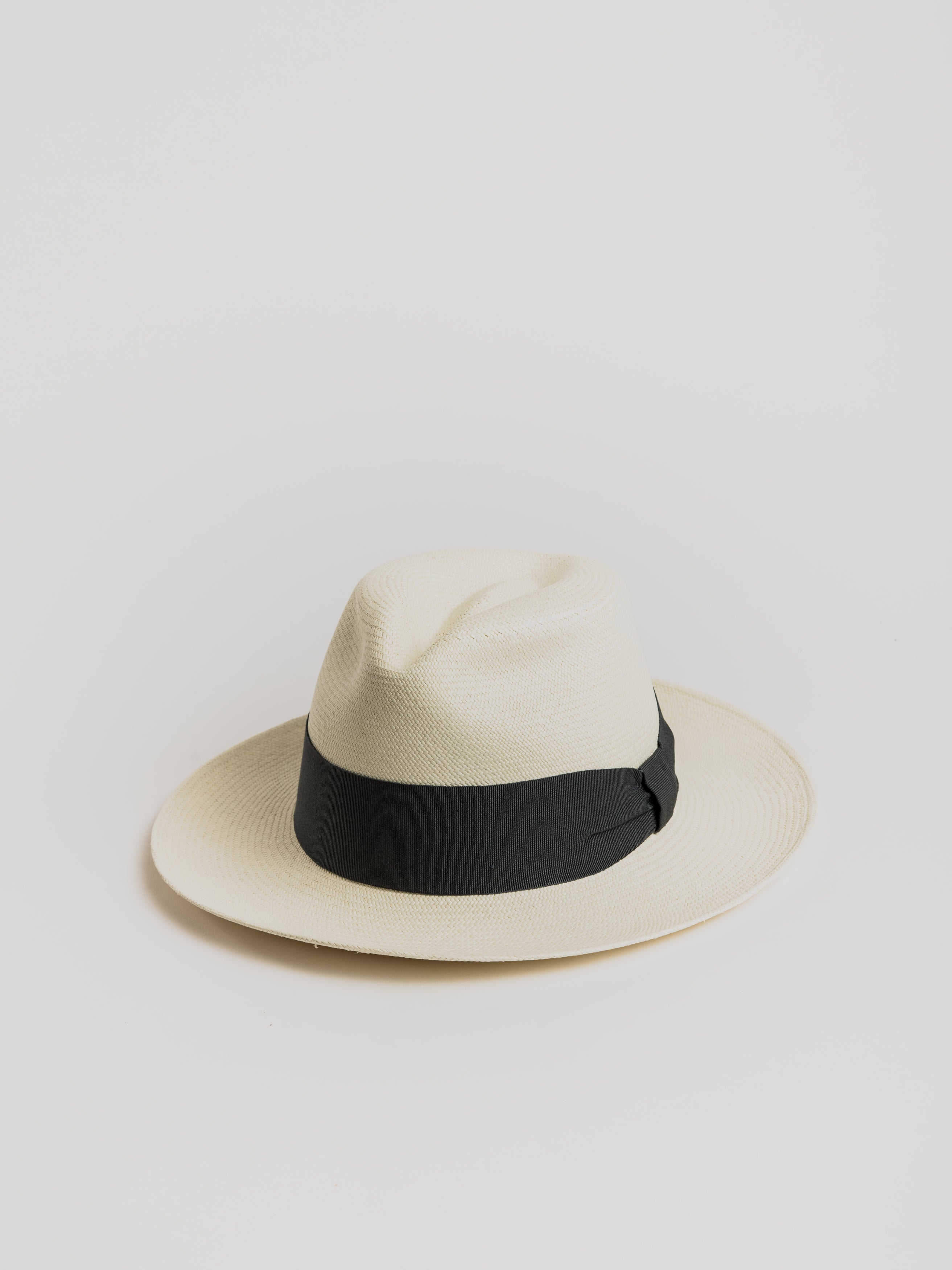 Panama Hat - Wide Ribbon Deep Sea Green - Cigale &  Fourmi