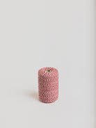 Cherry Red Striped Twine - 200m - Cigale &  Fourmi