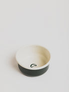 Dog Bowl Enamel - Dark Green - Cigale &  Fourmi
