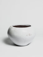 Alba - White Glaze Pot Poggi Ugo 