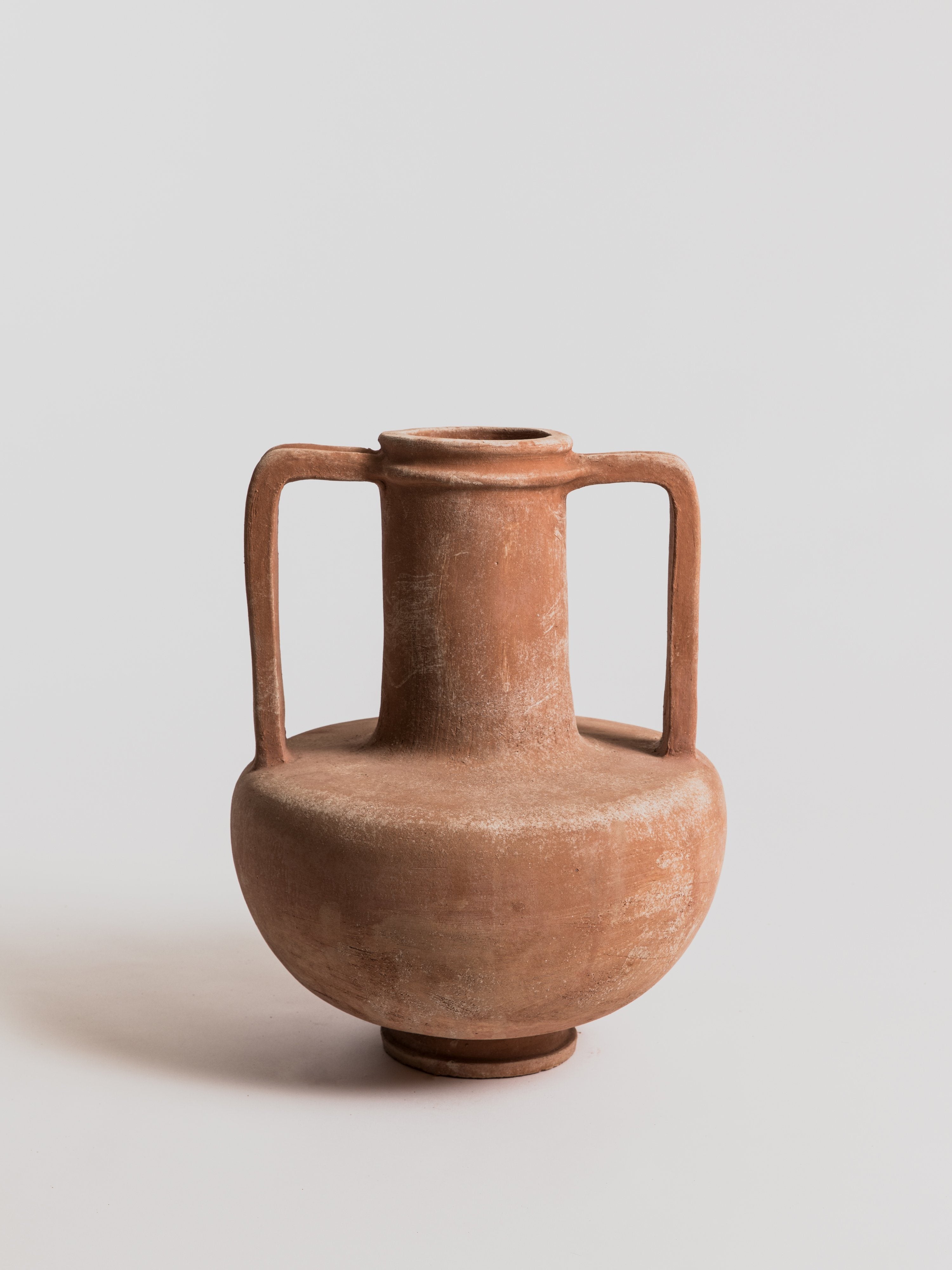 Anfore due Manici Collo Lungo - Terracotta Vase Poggi Ugo 