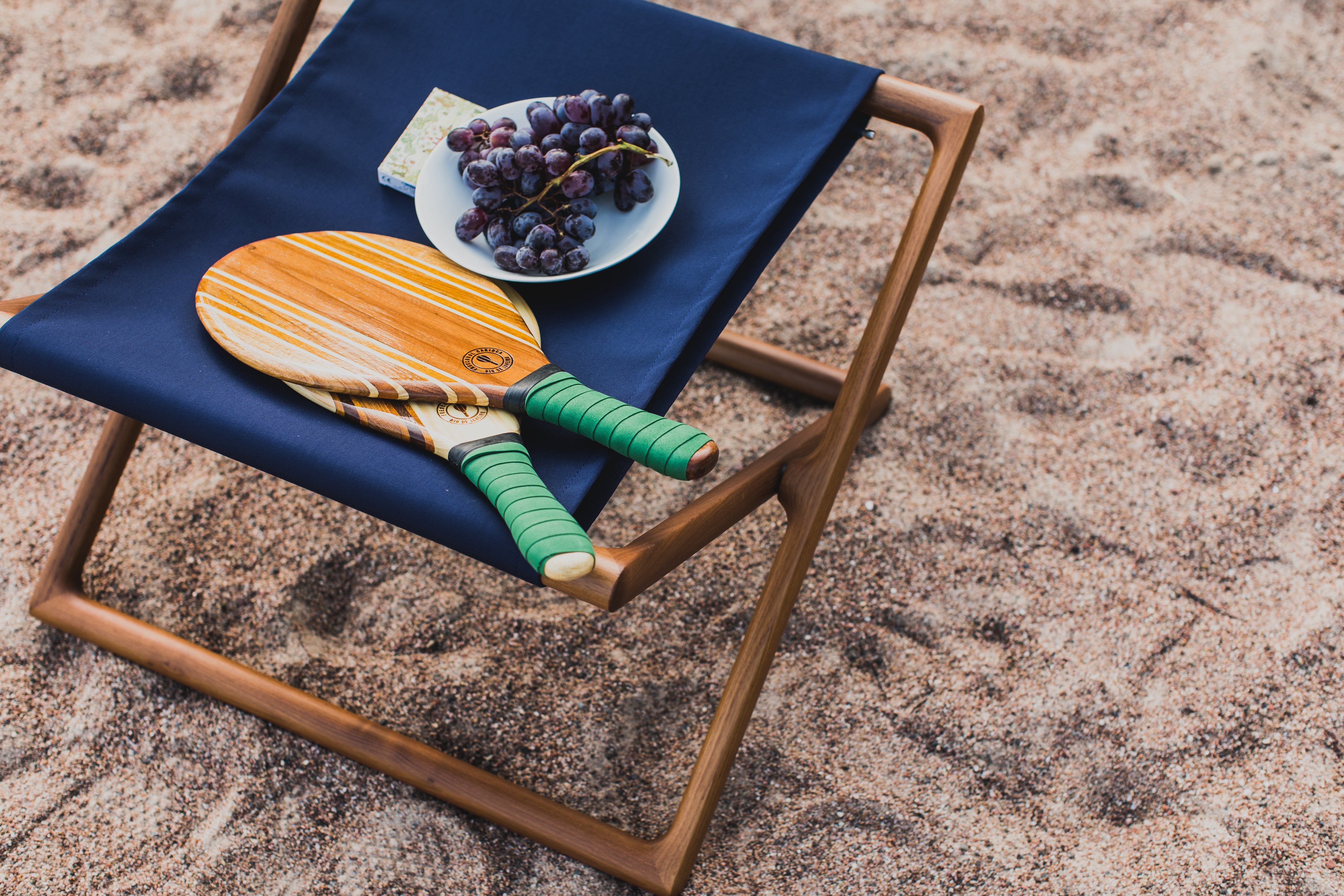 Beach bat set - Leblon Green Beach Bat Frescobol Carioca 