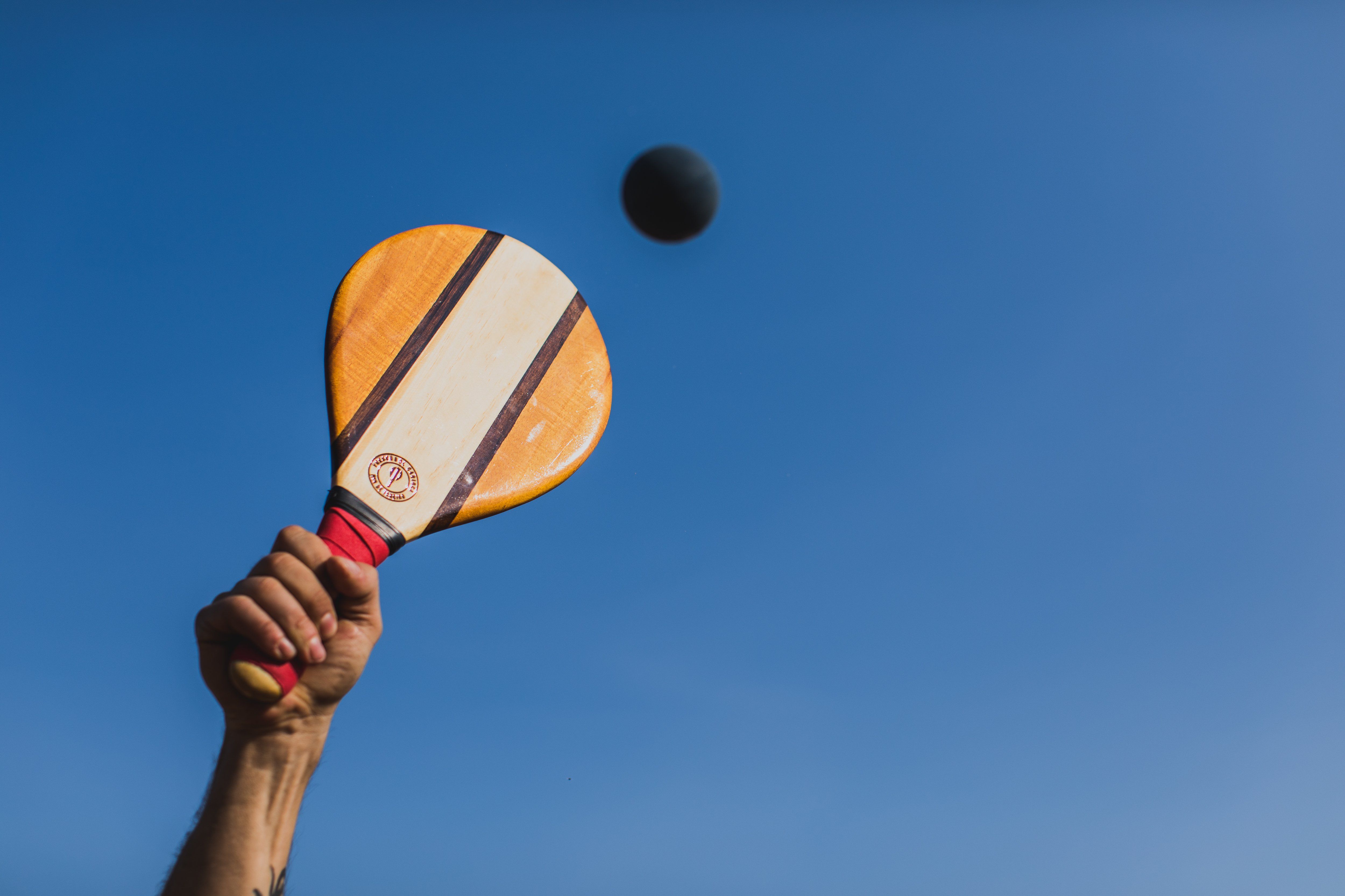 Beach Bat set - Trancosa Blush Pink Beach Bat Frescobol Carioca 