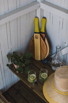 Beach Bat set - Trancosa Pastel Green Beach Bat Frescobol Carioca 