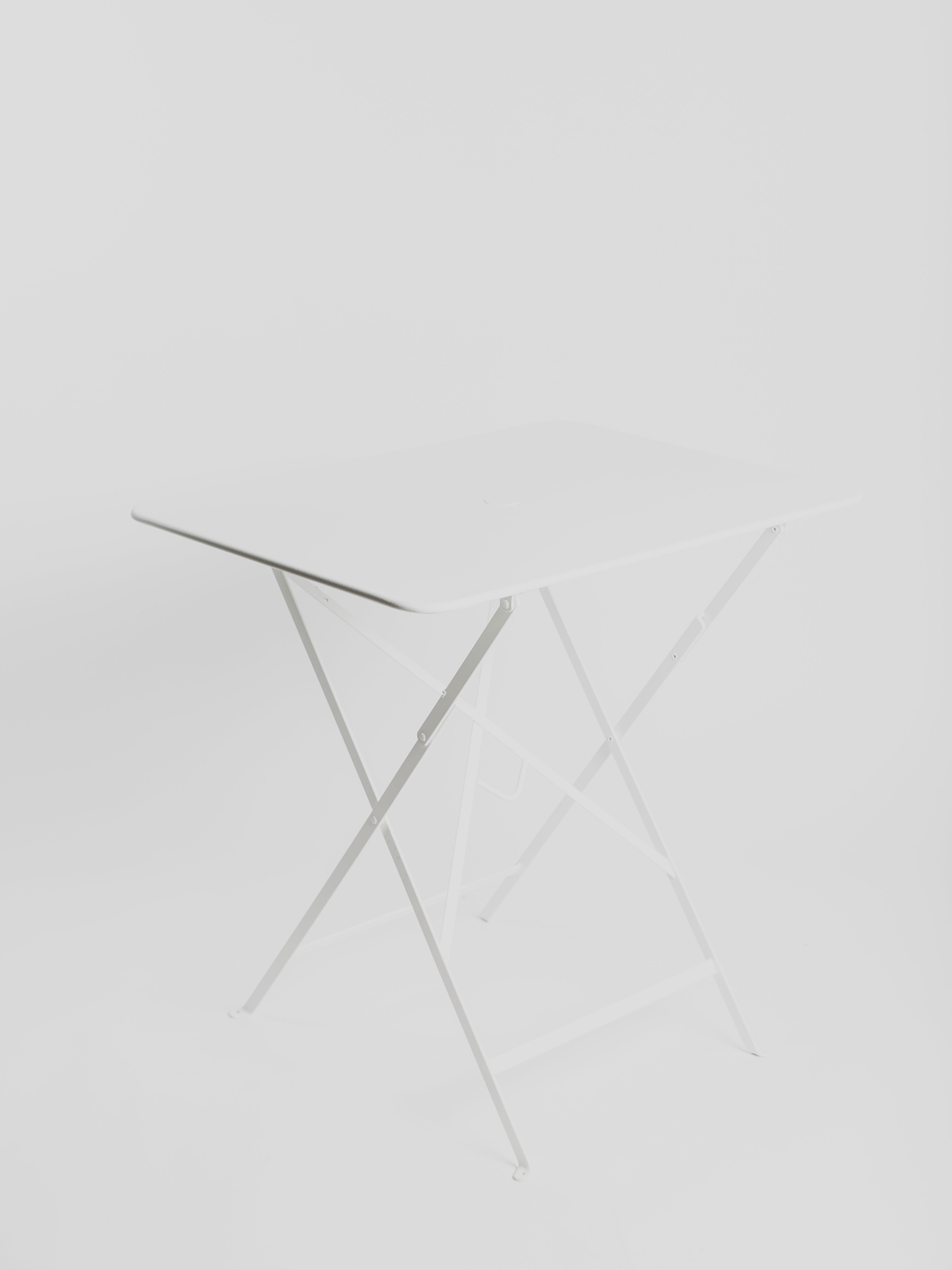 Bistro Folding Table Square - Cotton White Furniture Fermob 