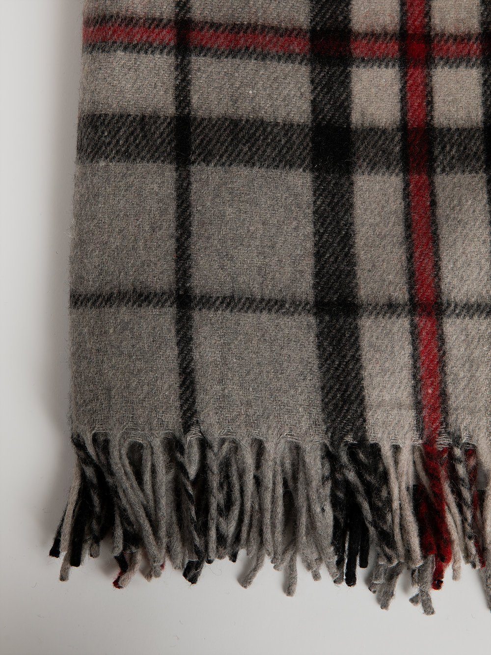 Blanket in Recycled Wool - Thomson Grey Blanket Tartan Blanket Company 