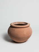 Cachepot Liscio con Orlo - Terracotta Pot Poggi Ugo 